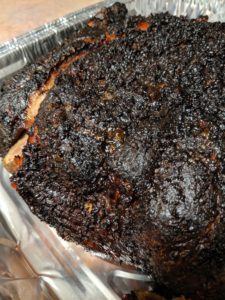1/2 pan of pulled pork!